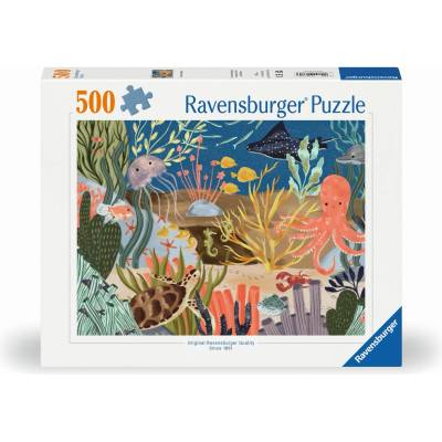 Ravensburger Пъзел Ravensburger от 500 части - Океанска фантазия (12001385)