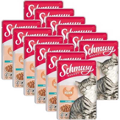 Schmusy Ragout kura v omáčke 12 x 100 g