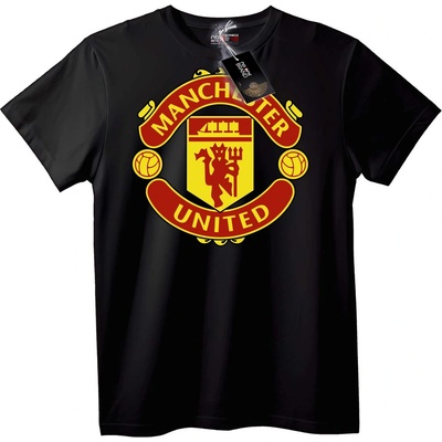 NOONEBRAND Тениска с лого на Manchester United - 2XL, White