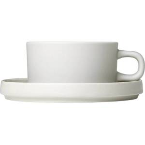 blomus 2 бр бежови чаши за чай 170 мл blomus от серия pilar