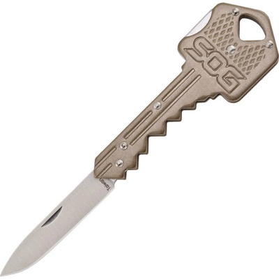 Key SOG Stříbrná čepel Satin, Bronzová