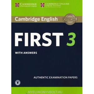 Cambridge English First 3 Student's Book with Answers with Audio (ISBN: 9781108380782)