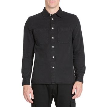 Celio Черна мъжка памучна риза Celio Janime Celio | Cheren | МЪЖЕ | S