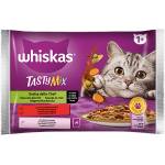 Whiskas ПАУЧ tasty mix ИЗБОР НА ГОТВАЧА - паучове за котка - 4Х85 гр