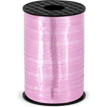 Party Deco Бледо Розова Лента За Балони, Металик