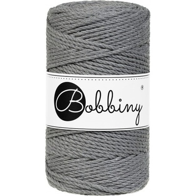 Bobbiny 3PLY Macramé Rope 3 mm 100 m Stone Grey юта (TS-E076)