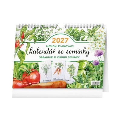 Měsíční plánovací se semínky 2027