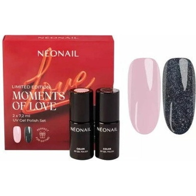 NeoNail XMAS Set UV Gel Polish Simple Bliss gélový lak na nechty 7,2 ml + UV Gel Polish Cheerful Nights gélový lak na nechty 7,2 ml