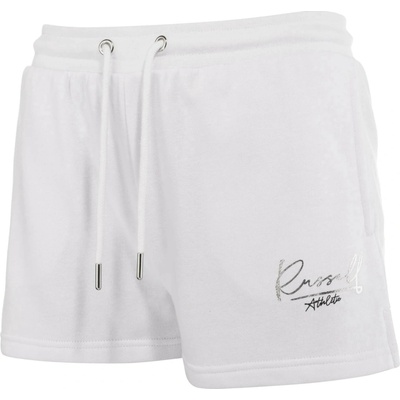 Russell Athletic dámske šortky short W biela strieborná