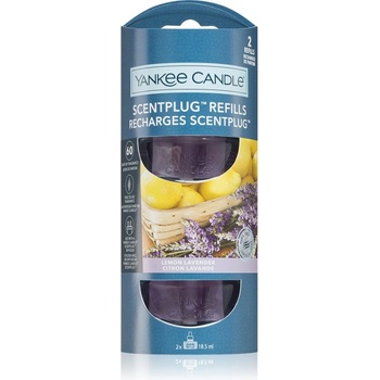 Yankee Candle Lemon Lavender Refill пълнител за електрически дифузер 2x18, 5ml
