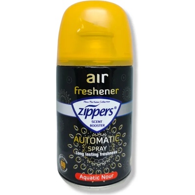 ZIPPERS ароматизатор, Лукс, Пълнител за машинка, Aquatic Nour, 260мл