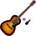 Fender CP-60S Parlor WN Basic SET Сунбурст Фолк китара
