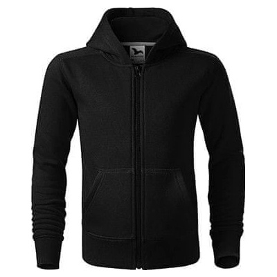 Malfini Czech Detská mikina Trendy Zipper 412 čierna