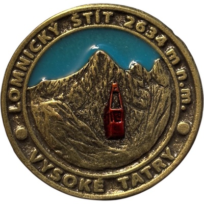 Vysoké Tatry Odznak Lomnický štít - Handmade