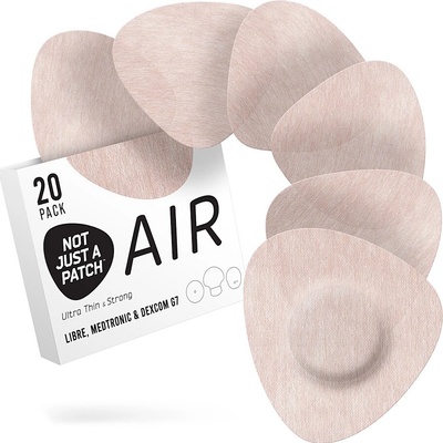 Not Just a Patch Air náplast k CGM senzorům Fslibre/Medtronic/Dexcom béžová 20 ks