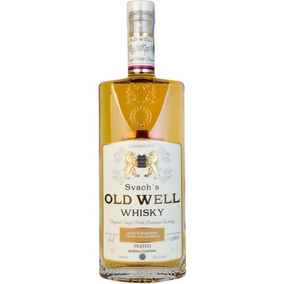 Svach's Old Well Whisky Bohemia Virgin Oak 2nd Release 50,5% 0,5 l (holá láhev)