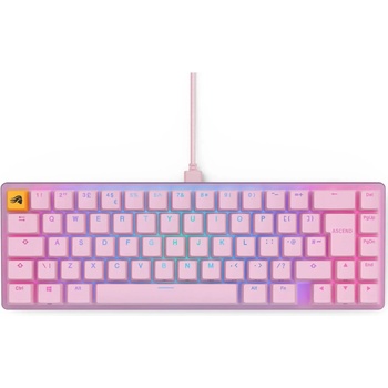 Glorious PC Gaming Race GMMK 2 Pink Compact Fox Switches (GL-KEY-GATA-2669/GLO-GMMK2-65-FOX-ISO-P-UK)
