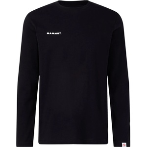 MAMMUT Мъжка блуза с дълъг ръкав Mammut Mammut Base Longsleeve T-Shirt Mini Logo Longsleeve - Black - размер XXL (217-0323-0115)