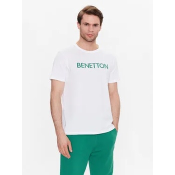 United Colors Of Benetton Тишърт 3I1XU100A Бял Regular Fit (3I1XU100A)