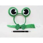 Mádara HEADBAND, ZABA EARS with tail plush. , 3 pcs. , fol