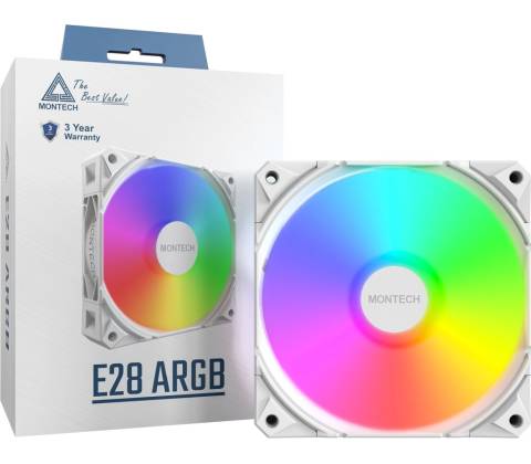 Montech E28 ARGB White