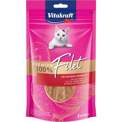 Vitakraft premium kačacie filety pre mačky 54 g