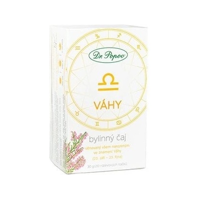 Dr.Popov čaj Váhy 30 g
