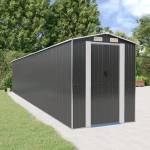 HABA Градинска барака антрацит 192x1021x223 см поцинкована стомана (V3147459)