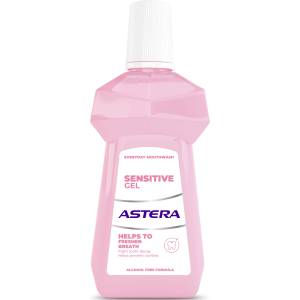 Astera Вода за уста Sensitive Gel, 300 ml