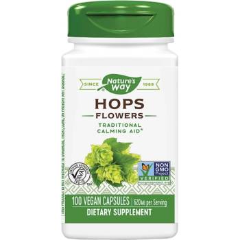 Image 1 of Nature's Way Hops (Flowers) 310 mg [100 капсули]