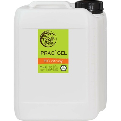 Tierra Verde Prací gel s vůní BIO citrusů 5 l