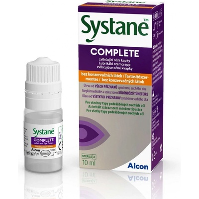 Alcon Systane Complete zvlhčujúce očné kvapky 10 ml