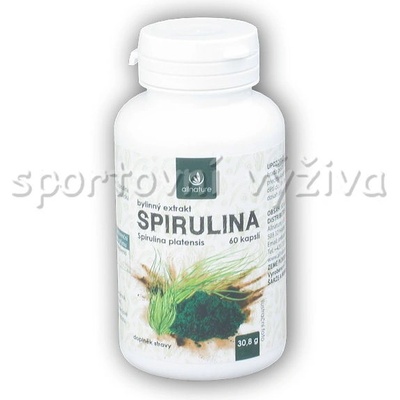 Allnature Spirulina bylinný extrakt 60 kapslí