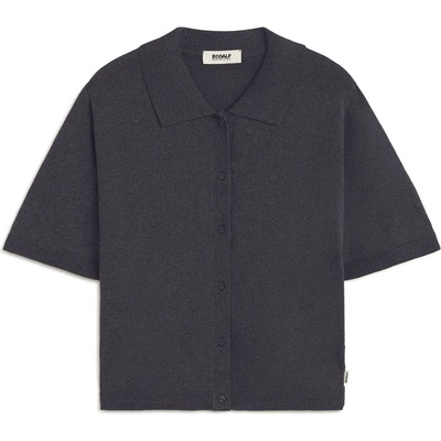 Ecoalf Дамски пуловер Ecoalf Women's Juniper Knit Polo shirt - Storm Blue - размер XS (117-3517-0211)