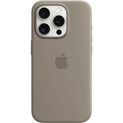 Apple Silikonové s MagSafe iPhone 15 Pro, jílově šedá MT1E3ZM/A – Zboží Živě