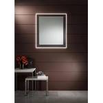 Dubiel Vitrum Lumineo Alfa правоъгълно LED огледало 80x90 см (5905241005867)