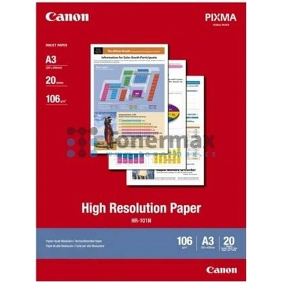 Canon A3, 106 g/m2, 20 ks