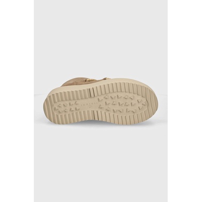 Inuikii Велурени апрески Inuikii Classic Low Platform в бежово 75204-004 (75204.004.Beige)