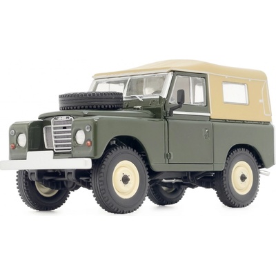 MarGe Models Land Rover Series 3 88 látková střecha Tmavě zelená 1:32