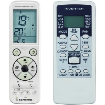 General Fujitsu ar-rce1e - луксозно с подсветка дистанционно управление (ar-rce1e)