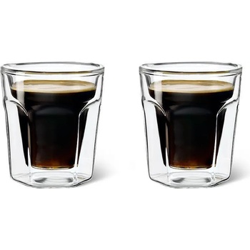 Leopold vienna (Нидерландия) Комплект leopold vienna от 2 бр. двустенни стъклени чаши - 100 мл (lv 01510)