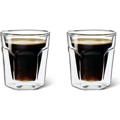 Leopold vienna (Нидерландия) Комплект leopold vienna от 2 бр. двустенни стъклени чаши - 100 мл (lv 01510)