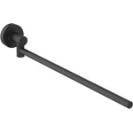 Ideal Standard IOM - Държач за кърпа, въртящ се, дължина 37 см, копринен, черен A7651XG (A7651XG)