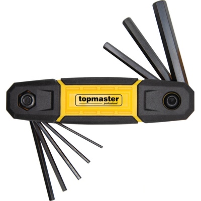 Topmaster Professional Шестограми сгъв. к-т 8бр 1.5-8mm CR-V TMP (390100)