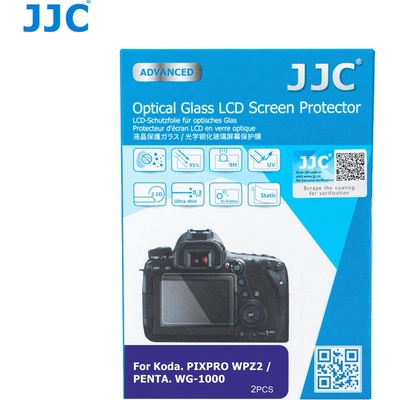 JJC ochrana LCD GSP-WPZ2K2 ochranné sklo na LCD pro Kodak PIXPRO WPZ2，PENTAX WG-1000 – Hledejceny.cz