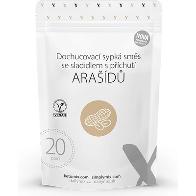 SimplyMix arašídová příchuť 20 porcí 60 g
