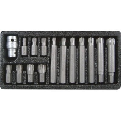 Sada bitov YATO 15 ks RIBE box