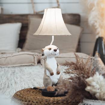 Happy Lamps - LED Детска настолна лампа EDDIE LED/5, 4W/230V сурикат (HP0010)