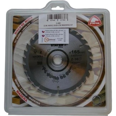 Stayer Kotouč pilový 165 x 20 mm r. 16 mm Z-30 3772.468