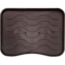 MultiDecor Univerzální plastový odkapávač na boty Fala hnědá 30 x 50 cm
